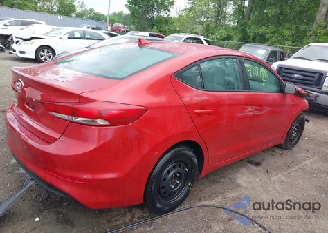 2017 Hyundai Elantra Se из США, поврежденный, VIN 5NPD74LF8HH198555